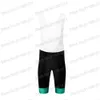 Set di maglie da ciclismo Verde Hansgrohe Pro Team Set TDF Abbigliamento manica corta Camicie da bici Tuta Pantaloncini con bretelle MTB Ropa Maillot 230712