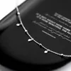 Hot Sale 925 Sterling Silver Necklace Multi Ball Bead Chain Shiny Round ClaVicle Chain Ladies Party Necklace Jewelry NK042 L230704