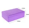 EVA Foam Yoga Blocks Foam Brick Pilates Training Exercise Fitness Set Tool Yoga Bolster Pillow Cushion Stretching Body Shaping