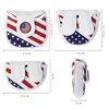 Other Golf Products Golf Putter Head Cover Magnetic Mallet Blade Headcover USA Star Stripes Eagle Flag Design Magnet Closure Fit All Putters 230712