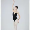 Stage Wear Ballet Turotard for Women Joga Practice Dance Costume Camisole Rhythmic Gymnastics Bodysuit Bodysuit Adulto Ballerina