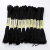 Vêtements fil branche fil couleur No 310 fil noir point de croix broderie bricolage Polyester coton couture écheveau Kit Tools2923
