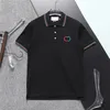 Designer Poloshirt Summer Polos Designer New Women's Luxury Tees Holiday Short Sleeve Fashion Casual Monogram Print Grid Top Size M-XXXL