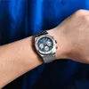 Montres-bracelets PAGANI Design Montres à quartz pour hommes Saphir Chronographe en acier inoxydable 200m Montre de sport étanche Reloj Hombre 230712
