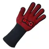 BBQ Tools Accessories BBQ Gloves Heat Resistant Barbecue Grill Glove Oven Mitts Silicone Insulated Baking Cooking Grilling Oven Gloves BBQ Accessories 230712