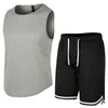 Mens Tracksuits print sports comfortable vest shorts Summer mens suit sleeved Tshirt casual pantsuit 230712