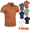 Herenpolo's Herentops Poloshirt met korte mouwen Pilotenpolo-uniform Icon Panelled Casual revers T-shirt met korte mouwen 230712