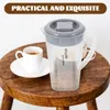 Servis uppsättningar Glass Baby Bottle Lids Kylskåp Kall drycker Pitchers Iced Coffee Drinking Water Jug