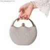 Sacs de soirée Designer de luxe Sac de soirée pour femmes Mode Dîner Sac de fête de mariage Perles Argent Pochette Monedero Z230713