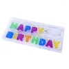 Strings Merry Christmas Letter Lamp String LED Light Box Holiday Happy Birthday Luci multicolori per interni ed esterni