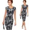 Traje de baño de las mujeres Mujeres Casual Polka Dot Bodycon Vestidos para mujeres Vestido de lápiz de manga corta Polka Dot Star Sketch Print Vestido de fiesta Ropa de dama 230713