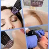 Equipo profesional de belleza para el estiramiento de la piel Micro aguja Máquina de microaguja RF fraccional dorada con cabeza de aguja nanocristalina 12P 24P 40P