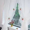 Gordijn Koreaans niet-geperforeerd volant mooi raamscherm slaapkamer erker semi-schaduw afgewerkt geplakt