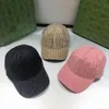 2023 Bonés de beisebol femininos masculinos casquette fashion chapéu de designer de lona chapéu de sol com patch de couro de bezerro forro de algodão cappello chapéus de caminhoneiros de luxo macio hm