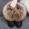 Bottes En 2022 Breand de la Chine de la plus haute qualité pour femmes bottes de neige en vraie peau de vache laine de renard classique femmes chaussures quatre couleurs livraison gratuite T230713