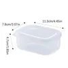 Storage Bags Freezer Box Boxes With Lids Portable And Stackable Clear Containers For Kitchen Desk Cabinet Fruit