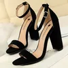 Dress Shoes Sexy High Heels Women's Pump Comfortable Women's Shoe Block High Heels Women's Shoe Buckle Women's Shoes Women's Sandals 230713