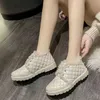 Snow boots women's winter platform fashion cotton shoes women wear pile thick non-slip wearable beanie shoes L230704