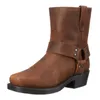 Laarzen Outdoors Mannen Westerse Laarzen Vintage Cowboy Laarzen Mannelijke Lichtgewicht Comfort Knight Laarzen Herfst Winter Schoenen Grote Maat 48 230712