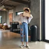 Women's Jeans Ripped For Women Destroyed Boyfriend Female 2023 Denim Pants Korean Style Fashion TA914