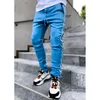 Men's Pants Spring And Autumn 2023 Cargo Brand Fashion Elastic Multi Bag Reflective Straight Tube Sports Casual