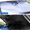 Schaduw Auto Zonnescherm Protector Parasol Auto Voorruit Zonnescherm Covers Auto Zon Protector Interieur Voorruit Bescherming Accessoires 230712