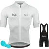 Jersey de ciclismo Sets Raphaful RCC Summer Summer Sorth Shorts Schippenders Set Camisa de llegada Clothing 230712