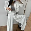 Женские костюмы Южная Корея INS Supt Jacket Женщины маленькая весна и осенняя шорт -пряжка пожилой смысл свободный случайный топ