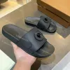 Diseñador Hombre Diapositivas Zapatillas a cuadros Sandalias de rayas Sandalias de goma Vintage Verano Mujer Zapatilla de celosía plana Sandalias de moda para hombre con caja