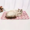 Pet Comfortable & Cooling Mat With Cute Patterns Cat And Dog Sleeping Mat Pet Beds Sofa Cushion