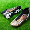 Chaussures habillées chuteiras société professionnel Unisexe Football Long Spikes TF Cheville Football Bottes En Plein Air Herbe Crampons futsal 230712