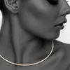 Pendant Necklaces Stonefans New Rhinestone Choker Collar Necklace Luxury Neck Women Couple Accessories Year Gift Girlfriend 230613