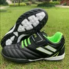 Zapatos de seguridad Zapatos de fútbol para niños Zapatillas de fútbol antideslizantes Transpirable Malla suave Adhesivo ajustable Resistente al desgaste para césped artificial 230713