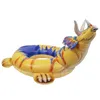 Sand Lek Vatten Kul Sommar Uppblåsbar Dinosaurie Pool Floats Simulering Triceratops Simring Utomhus Vattenspel Semesterfest Leksakspresenter för barn 230712