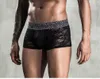 Slip Marque Nouveau Sexy Dentelle Lingerie Boxer Hommes Boxer Sous-Vêtements Gay Érotique Transparent Hombre Mâle Culotte J230713