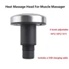 Full Body Massager Various Styles of Fascia Gun Massage Head 19mm Caliber Universal Type 230712