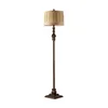 Lampadaires Moderne Simple Nordique Lampe Pour Chambre Européenne Décor À La Maison Éclairage El Salon Chevet Tissu Stand Lumière