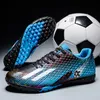 Safety Shoes Football Boots Men Turf Soccer Outdoor Non Slip Soccer Boot for Boys Professional Low/High Top Grass Training Sport Footwear 230713