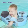 Sand Play Water Fun Mambobaby Non-inflatable Seal Waist Baby Float Infant Swim Lying Swimming Ring Float Water Pool Accessories Swim Trainer 230712