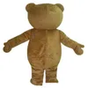 2019 Rabatt Factory Ted Costume Teddy Bear Mascot Costume Shpping242w