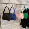 Вечерние сумки мода женщина мини -плечо женское подмышка с твердым цветом кошельки сумочки корейская сумка 230713