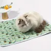 Cat Bed Mat Avocado Pattern Cat And Dog Sleeping Pad Non-Slip Foldable Reusable Cat Mat