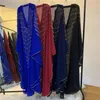 Siskakia Rhinestone Pearl Bat Sleeve Abaya Dress Outsize 2020 New Islamic Dubai Arabian Dression Gowns Eid Outfits2525