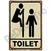 Смешные туалетные металлические знаки индустриальная деко винтажная туалет железный плакат винтаж моя леди олова