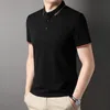 Męskie koszulki polo najwyższej klasy letnia marka projektant koszulki polo dla mężczyzn Slim Fit z krótkim rękawem zwykły Casual topy moda męska odzież 2023 230711