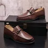 Style américain homme chaussures décontractées marron noir confortable mode luxe mocassins hommes chaussures en cuir