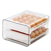 Storage Bottles Egg Container For Refrigerator 40 Grid/2 Layer Holder Drawer Fresh Box