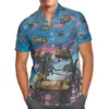 Men's Casual Shirts Cool Plane 3D Beach Hawaiian 2023 Summer Shirt Short Sleeve Streetwear Oversized 5XL Camisa Social Chemise Homme-146