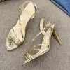 Women Women Pumps Sandals Sapatos de moda Sexy Saltos finos Mid Salppers Aberto de dedão do dedo do pé Zapatos 2024 5