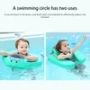 Sand Play Water Fun Baby Natação Flutuante Com Sun Canopy Summer Infant Floats Swimming Ring Trainer Inflável Waist Swim Ring Toy Toddler Pool Toy 230712